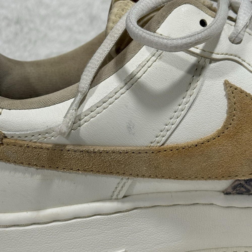 Nike Air Force 1 Shadow White Leopard Animal Print C10919-120 - Picture 5 of 12